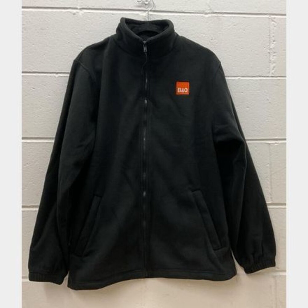 British Municipal Surplus - Zip Front Fleece Jacket - Medium